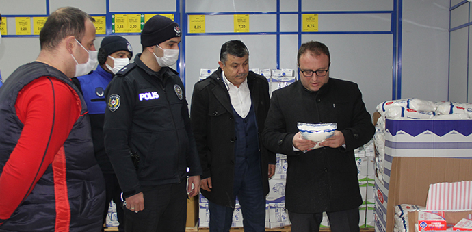 Havza’da Kaymakam Nayman Market Denetimi Yaptı