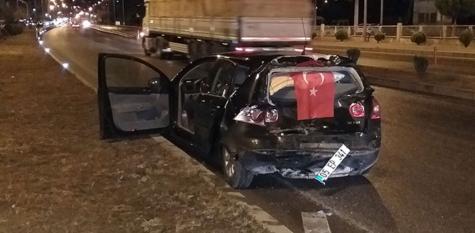 Havza’da Kaza 4 Yaralı