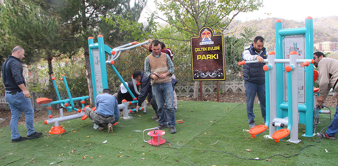 Havza’da Kırsal Mahallere 50 Park