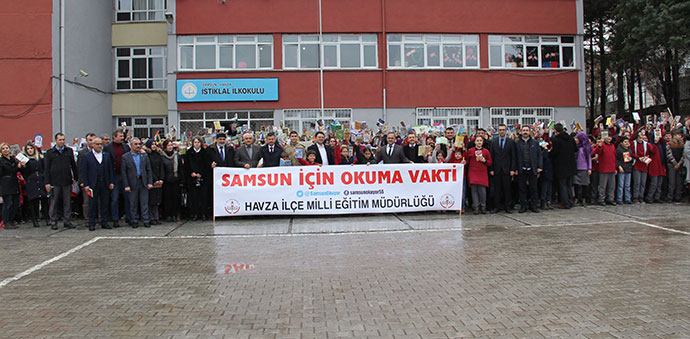 Havza'da Kitap Okuma Etkinliği