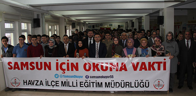 Havza'da Kitap Okuma Etkinliği