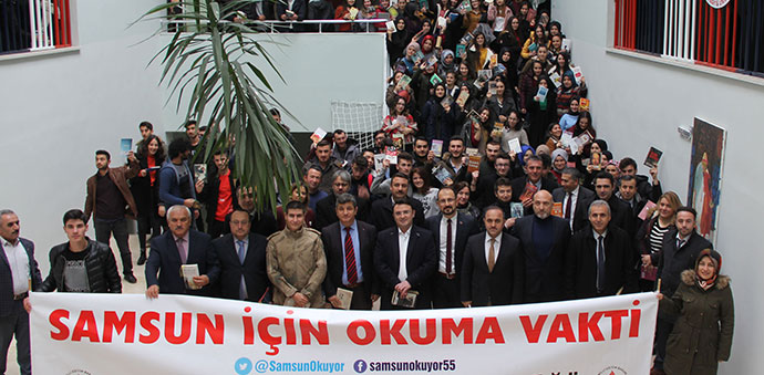 Havza'da Kitap Okuma Etkinliği