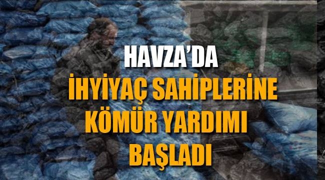 Havza\'da Kömür Yardımları