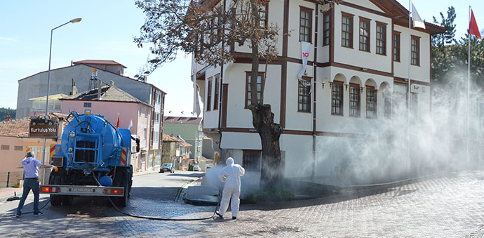 Havza’da Koronavirüs Tedbirleri Devam Ediyor