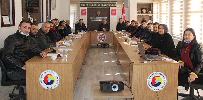 Havza’da KOSGEB’den MKİ Hızlı Destek Programı Tanıtımı