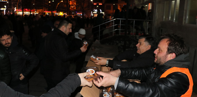 Havza'da Miraç Kandili Kutlandı