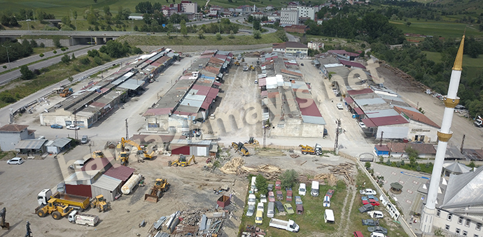 Havza’da Sanayi Sitesinde Altyapı Ve Yol Çalışması Başladı