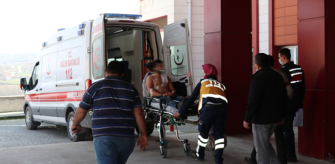 Havza’da Silahlı Yaralama