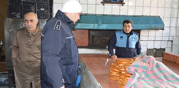 Havza'da Simit İmalathaneler Denetlendi