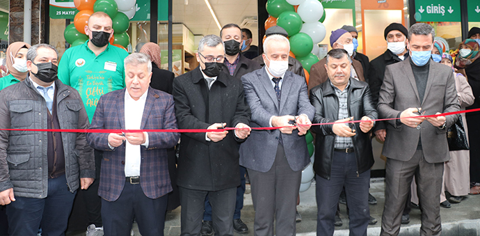 Havza’da Tarım Kredi Kooperatif Market Açıldı