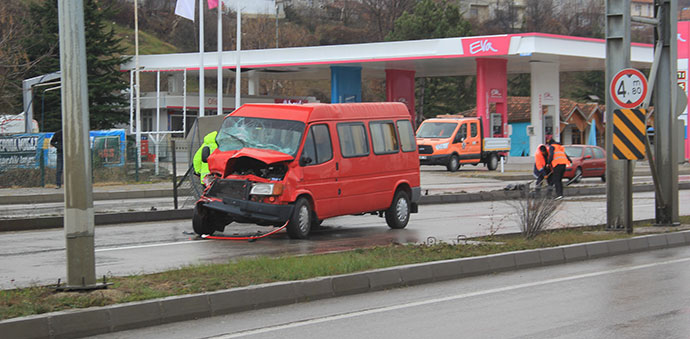 Havza'da Trafik Kazası 4 Yaralı
