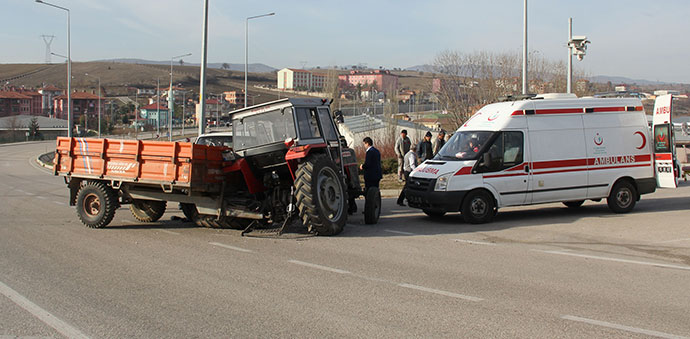 Havza'da Trafik Kazası 11 Yaralı