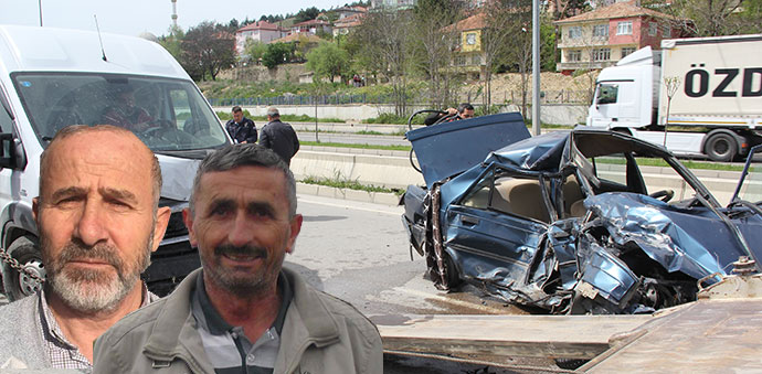Havza'da Trafik Kazası 2 Ölü 2 Yaralı