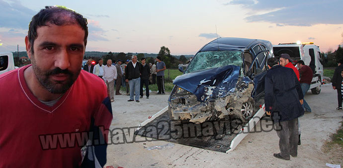 Havza'da Trafik Kazası 1 Ölü 10 Yaralı