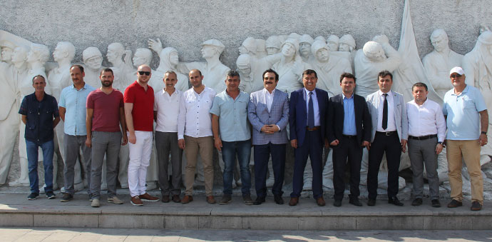 Havza’da Turizm Alanları SAMTİAD’a Tanıtıldı