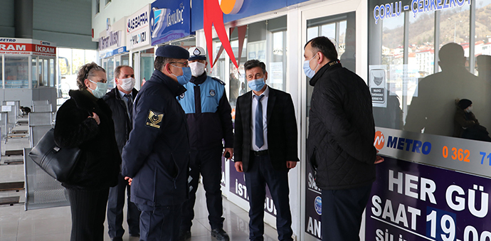 Havza’da Ulaşım Sektörü Denetlendi