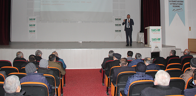 Havza'da Üreticilere TARSİM Tanıtıldı
