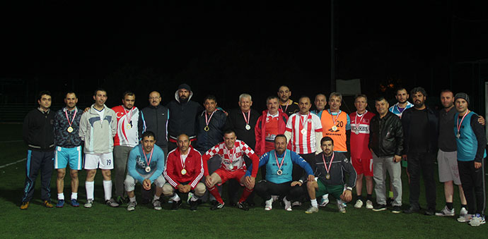 Havza’da Veteranlar Futbol Maçı Yapıldı
