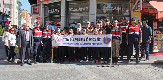 Havza’da 'Yaya Güvenliğinin Nöbetçisiyiz' Uygulaması