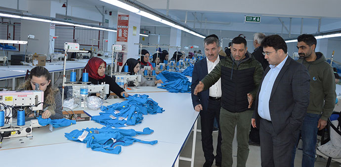 Havza’da Yeni Tekstil Atölyesi Faaliyete Açıldı