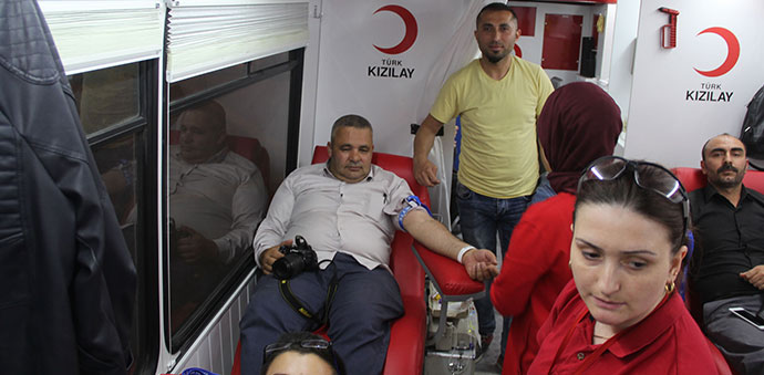Havza’dan 54 Ünite Kan Bağışı Toplandı