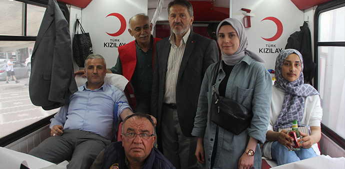 Havza’dan 90 Ünite Kan Bağışı Toplandı