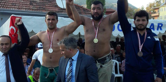 Havzalı Güreşçi Birinci Oldu