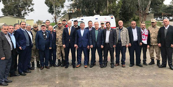 Havzalı Muhtarlar Afrin’den Döndü