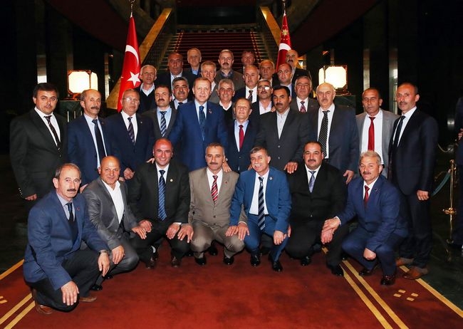 Havzalı Muhtarlar Beştepe’deydi