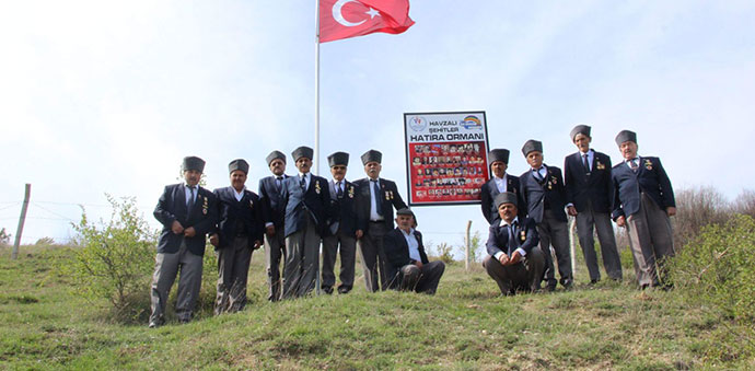 Havzalı Şehitlerin isimleri Hatıra Ormanında Yaşatılacak