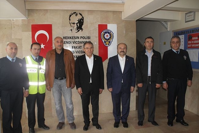 Havzalı Vekiller Emniyeti Ziyaret Etti