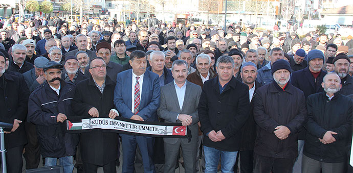 Havzalılar Amerika’nın Kudüs Kararını Kınadılar