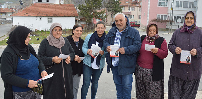 Havza’nın Tek Kadın Muhtar Adayı Oldu