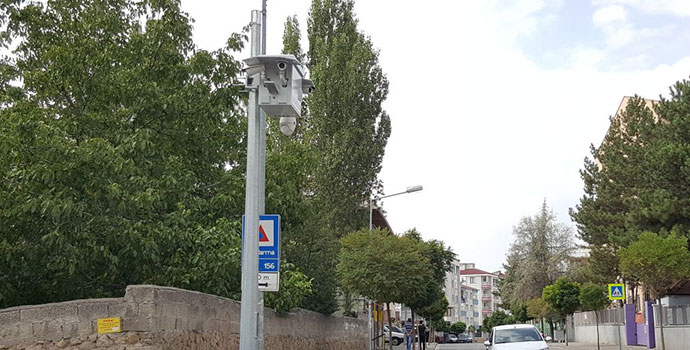 Havza’ya Mobese Sistemleri Kurulmaya Başladı
