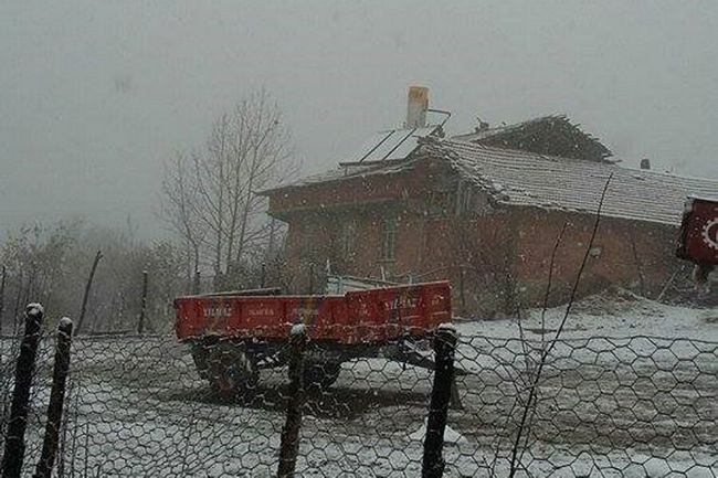 Havza’ya Yılın İlk Karı Düştü