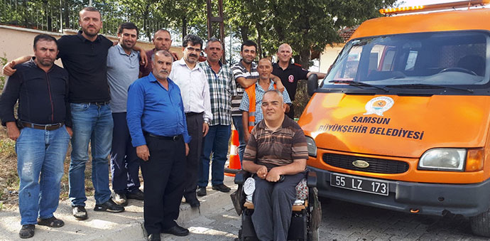 Huzurevinin Bahçesi Asfalt Kaplandı