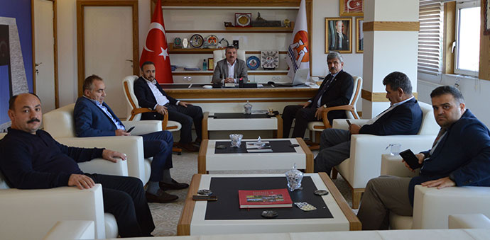 İbrahim Sadık Edis’ten Başkan Özdemir'e Ziyaret