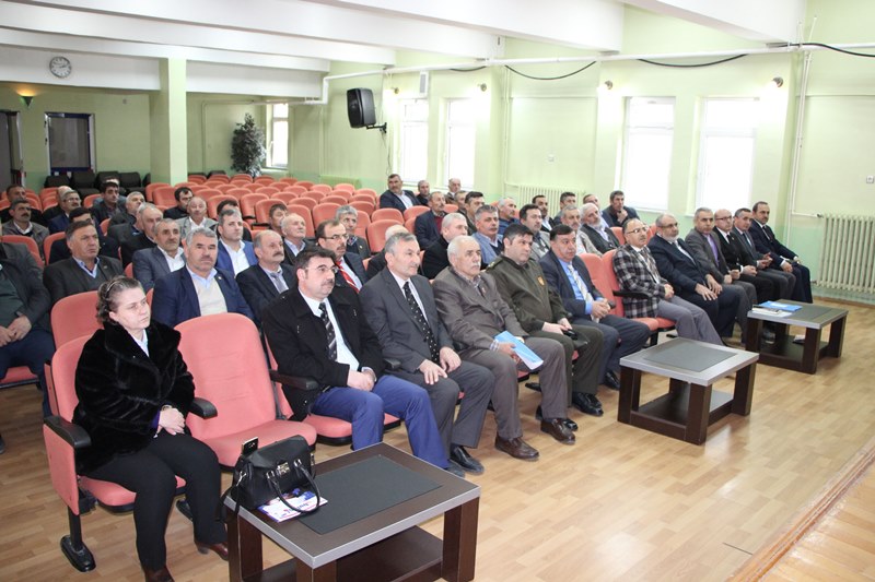 İlçe Güvenlik Ve Vatandaşla Buluşma Toplantısı Düzenlendi