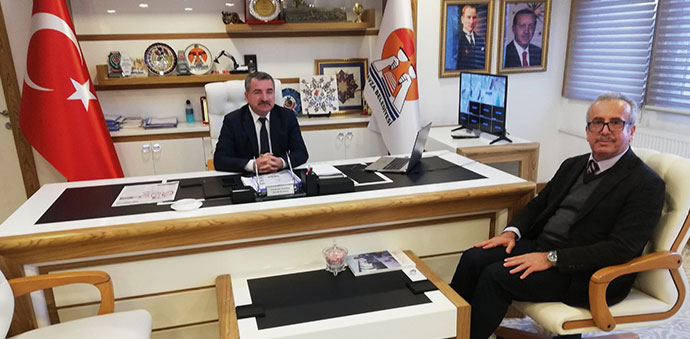 İlçe Müftüsü Nurlu’dan Başkan Özdemir'e İade-i Ziyaret