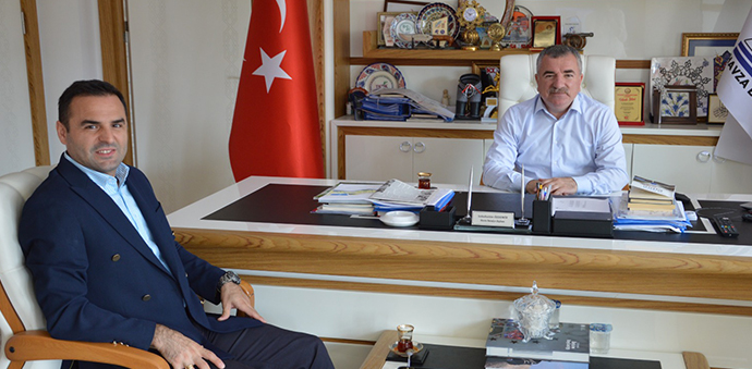 İlçe Sağlık Müdürü Coşgun’dan Başkan Özdemir’e Ziyaret