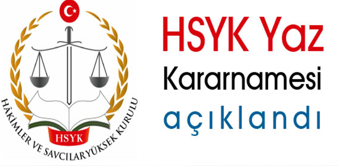 İlçemizde 2 Savcı ve 2 Hakimin Görev Yeri Değişti