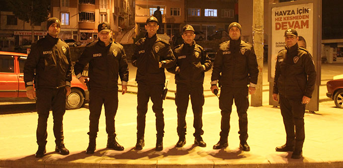 İlçemizde Gece Bekçileri Göreve Başladı
