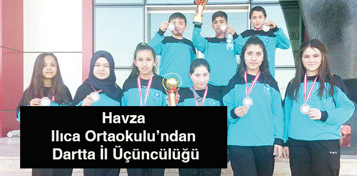 Ilıca Dart Sporun'da İl Üçüncüsü Oldu