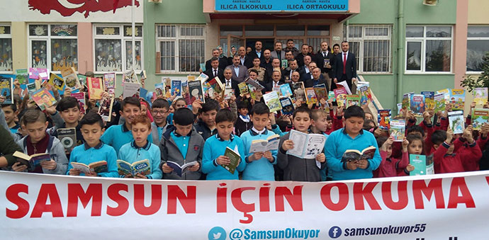 Ilıca İlkokulunda Okuma Vakti