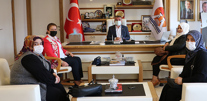 İlk Kıvılcım 1919 - Havza Kadın Üretim Kooperatifinden Başkan Özdemir’e Teşekkür
