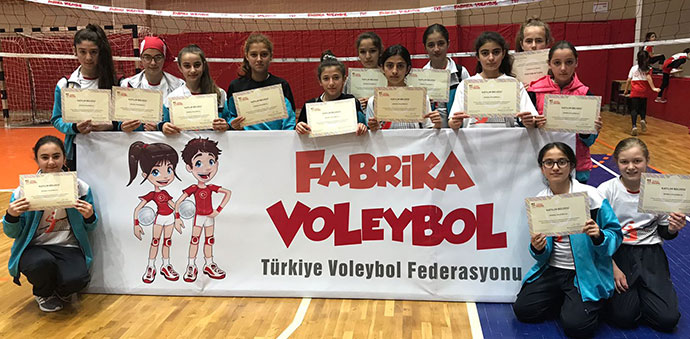 İLK KIVILCIM HAVZA SPOR FABRİKA VOLEYBOLDA