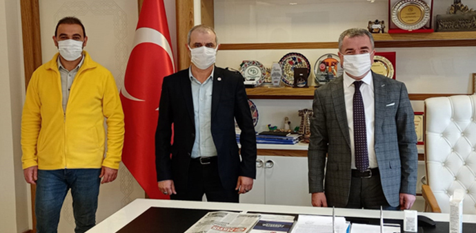 İlk Parti’den Başkan Özdemir’e Ziyaret