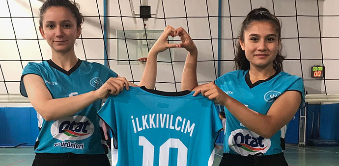 İLKKIVILCIM HAVZA VOLEYBOL TAKIMININ GURURU