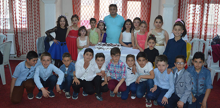 İlkokul Öğrencilerinden Veda Partisi