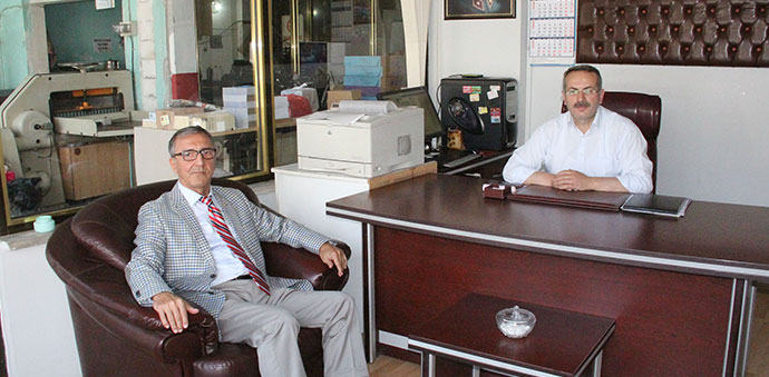İrfan Demiralp Gazetemize Ziyaret Etti